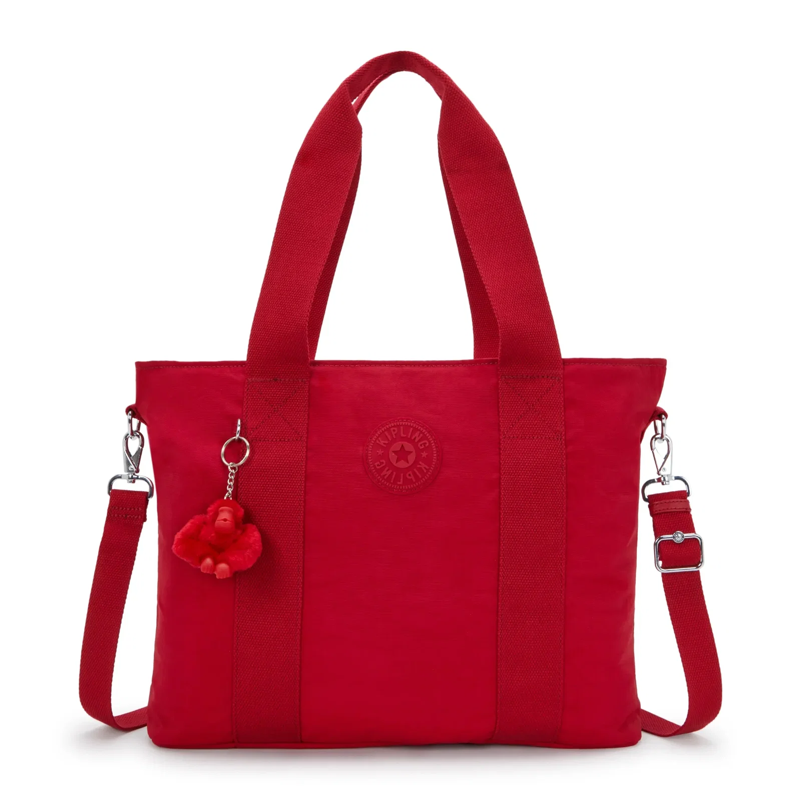 Minta Large Shoulder Bag-Ruby Red