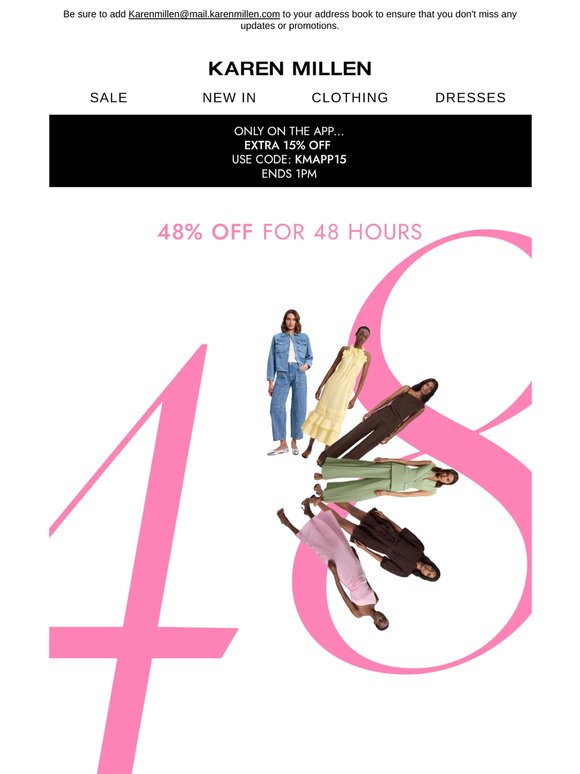 48% off for 48 hours
