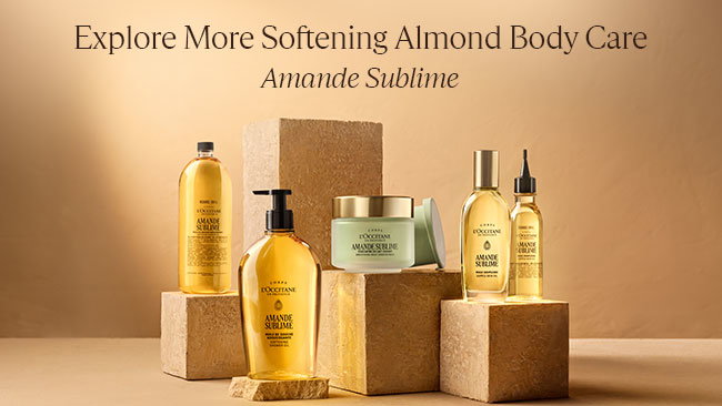 EXPLORE MORE SOFTENING AMANDE SUBLIME BODY CARE