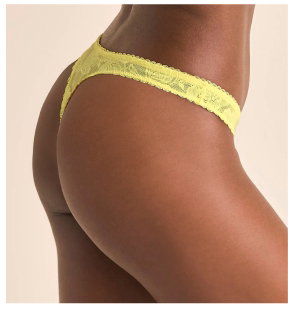 Delany Thong Light Yellow