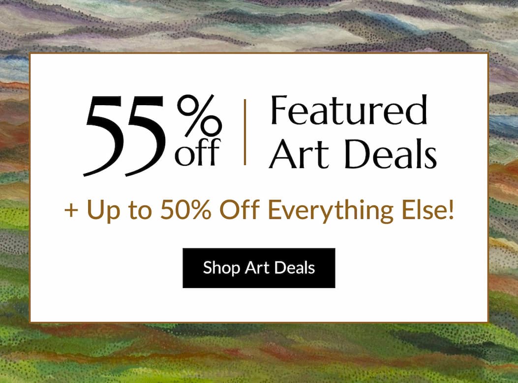 Enjoy 55% off art deals for a limited time