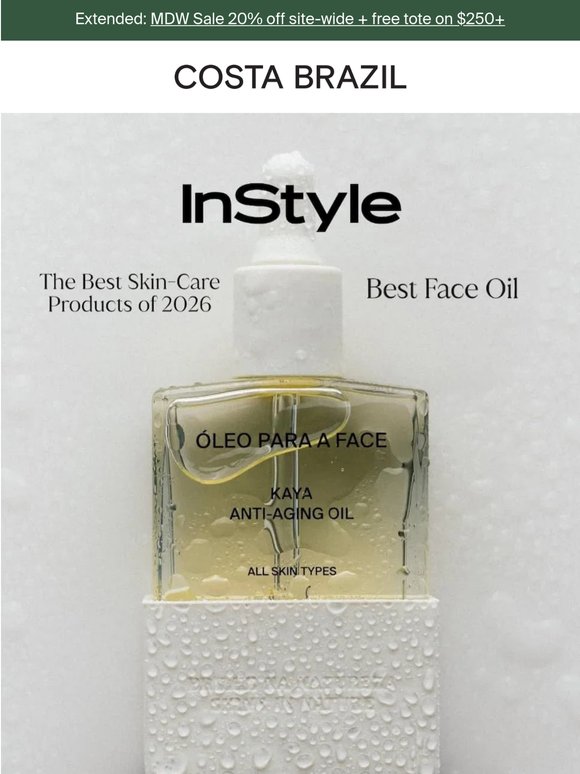 Award Winner! Face Oil