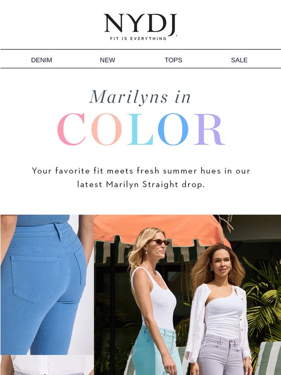 NEW Colorful, Curve-Shaping Marilyns
