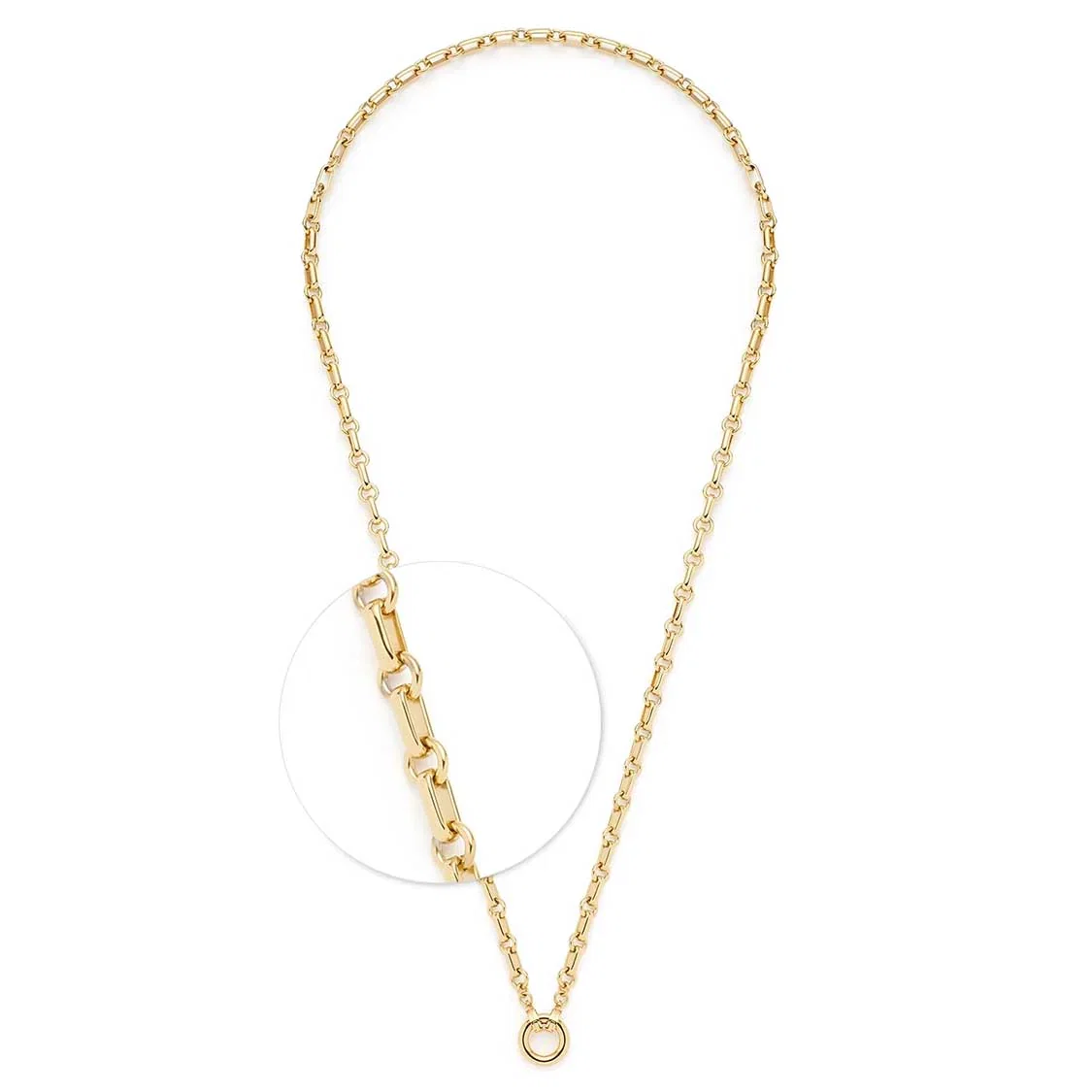 Image of Halskette YVETTE 60 cm gold  Clip & Mix