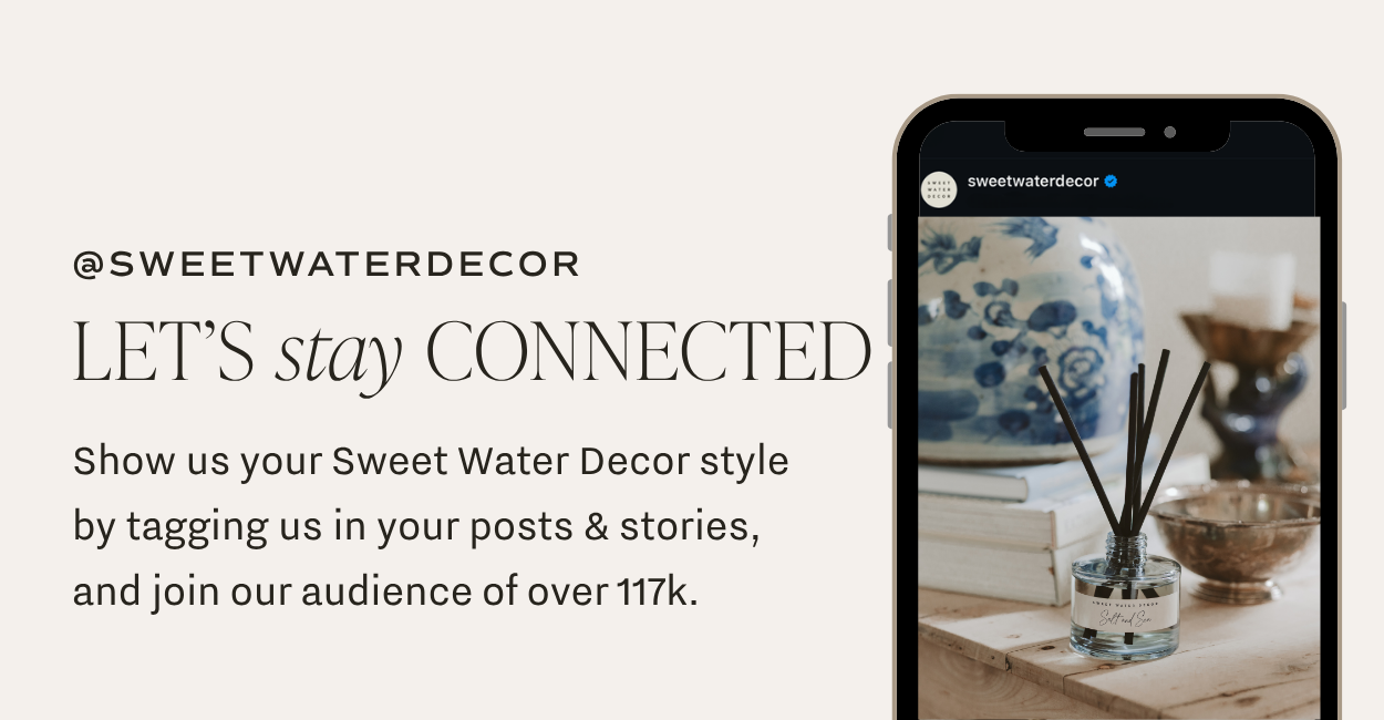 Follow us @sweetwaterdecor