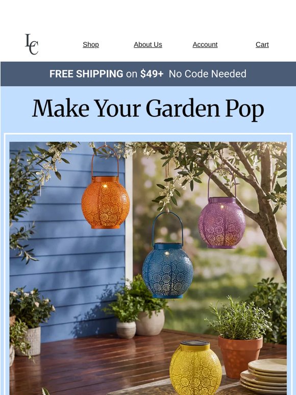 🎉Make Your Garden POP For Less