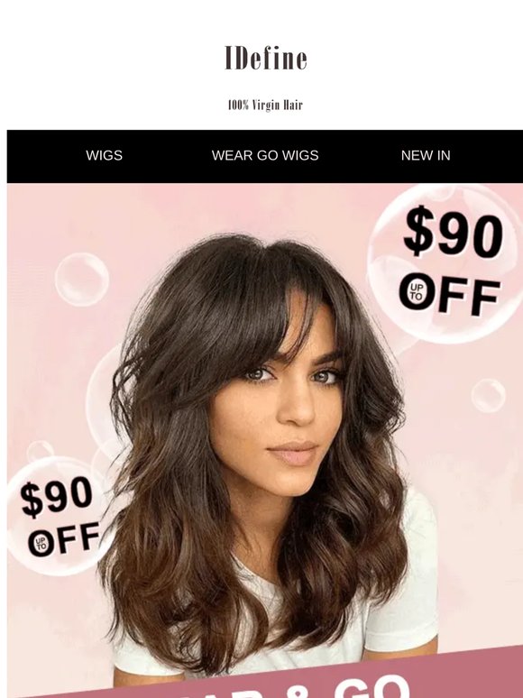 Your "Wear & Go" Hairdreams Are Here – Save $90! 🎀