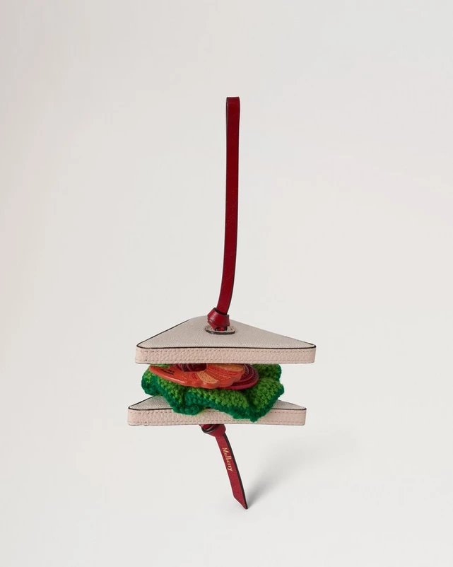 British Summer Bag Charm - Sandwich