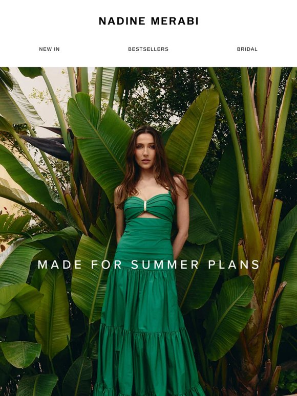 New Arrivals: Made For Summer Plans.