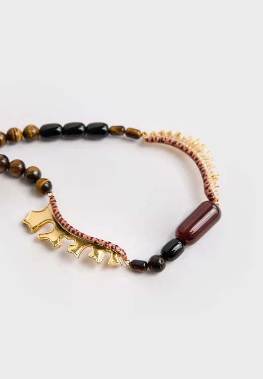 Closed Eyes Necklace