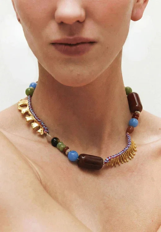 Closed Eyes Necklace