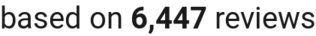 number of reviews