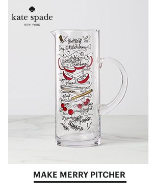 MAKE MERRY PITCHER
