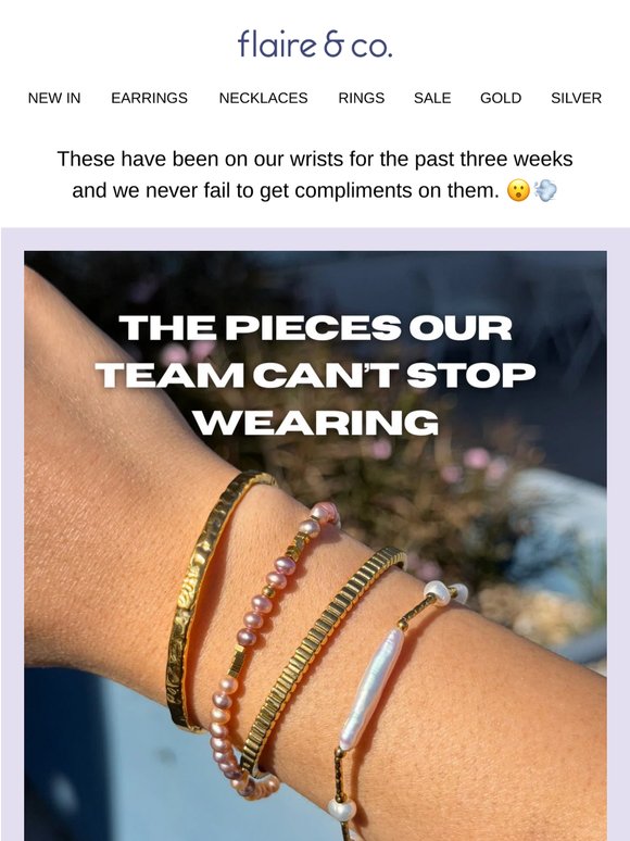 the pieces our team can't stop wearing 🤞🏻