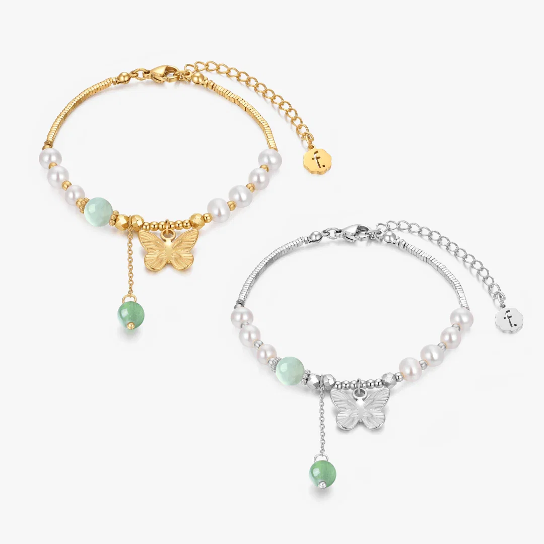 LIMITED EDITION: Butterfly Jade Bracelet