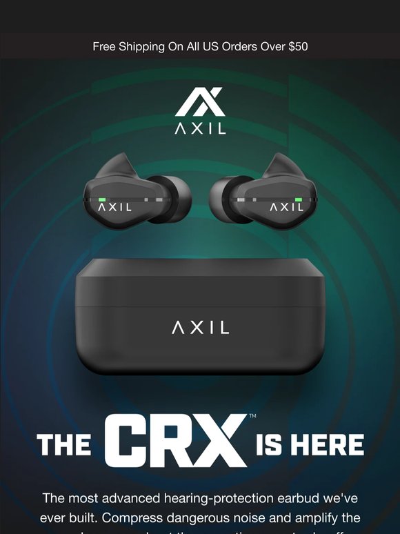 CRX Has Arrived. Hear More. Miss Nothing.