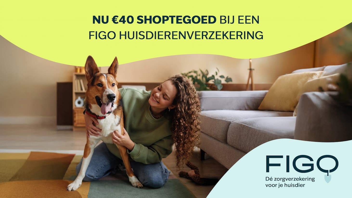 Figo Huisdierenverzekering in samenwerking met Dierenapotheek