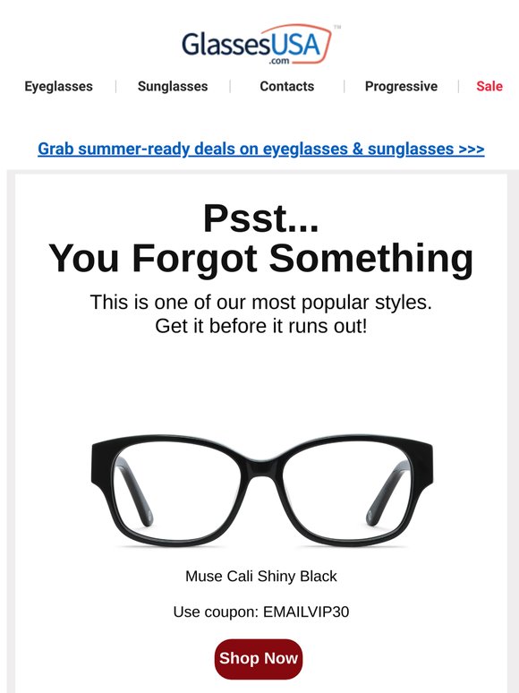 These Muse frames are selling fast, shop now for 30% off