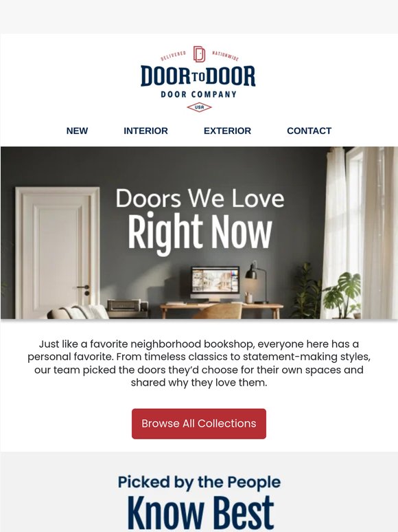 The Doors We’d Choose for Our Own Homes