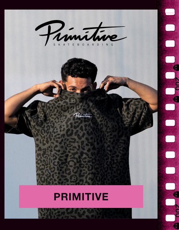 Shop Primitive for skate decks, hats, graphic tees and more