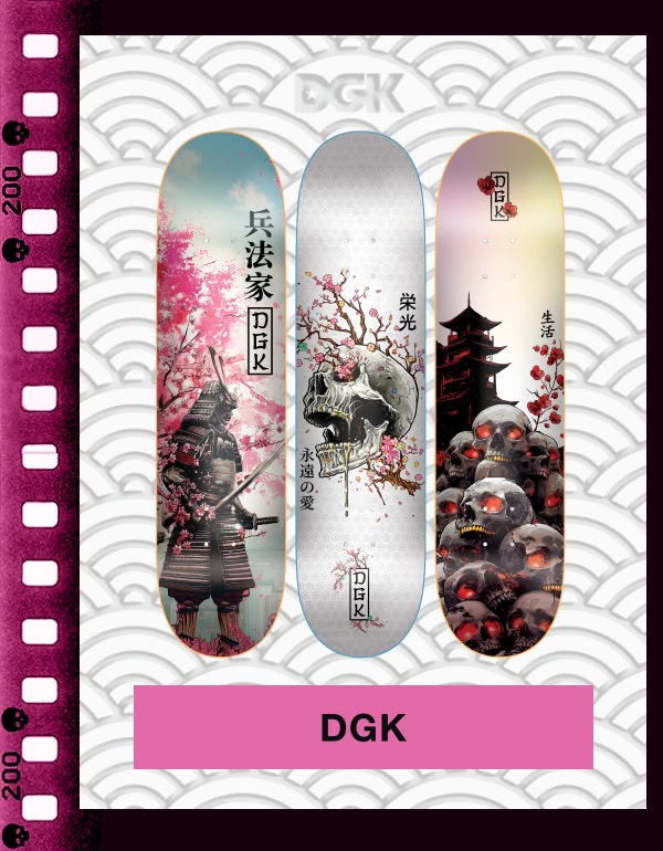 Shop DGK including skate decks, completes, tees and more