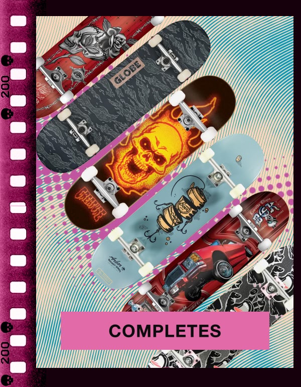 Shop skate completes from Santa Cruz, Anti Hero, Zero and more