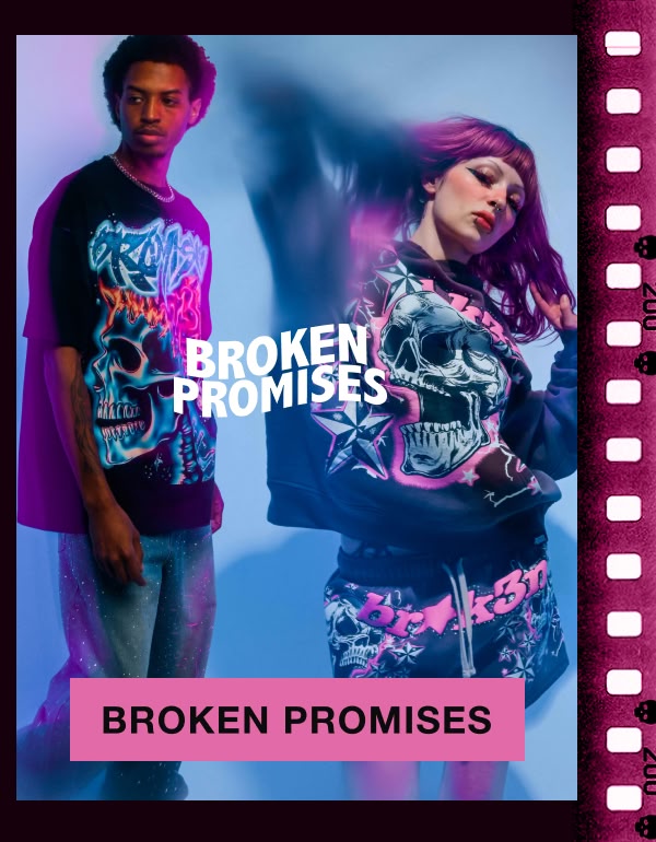 Shop Broken Promises for graphic tees, sweatshirts, accessories and more.
