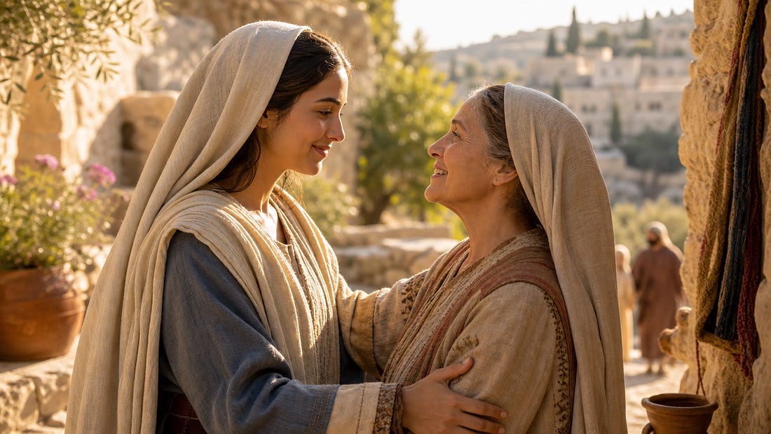 The Visitation When Mary Carried Christ into the World The Visitation When Mary Carried Christ into the World