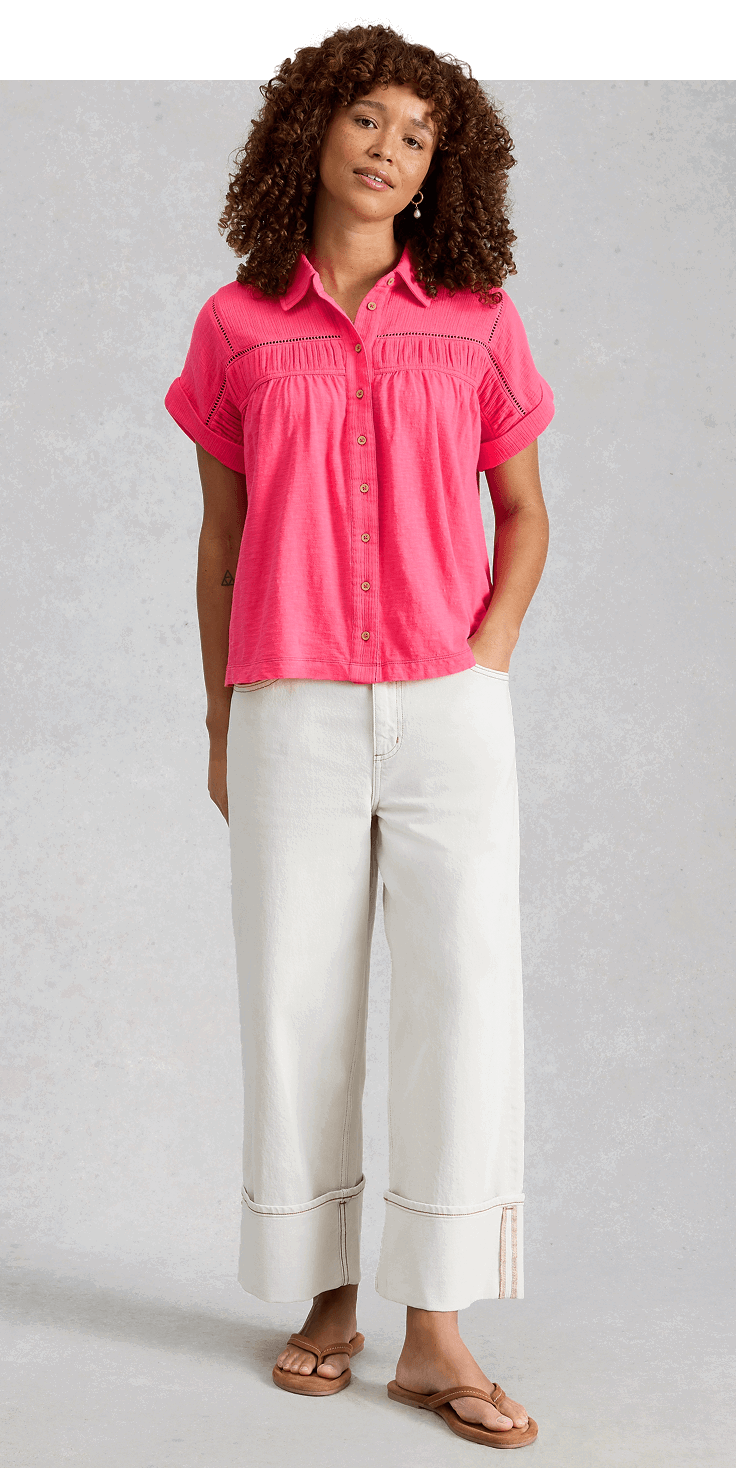 Shop Didi Double Cloth Shirt