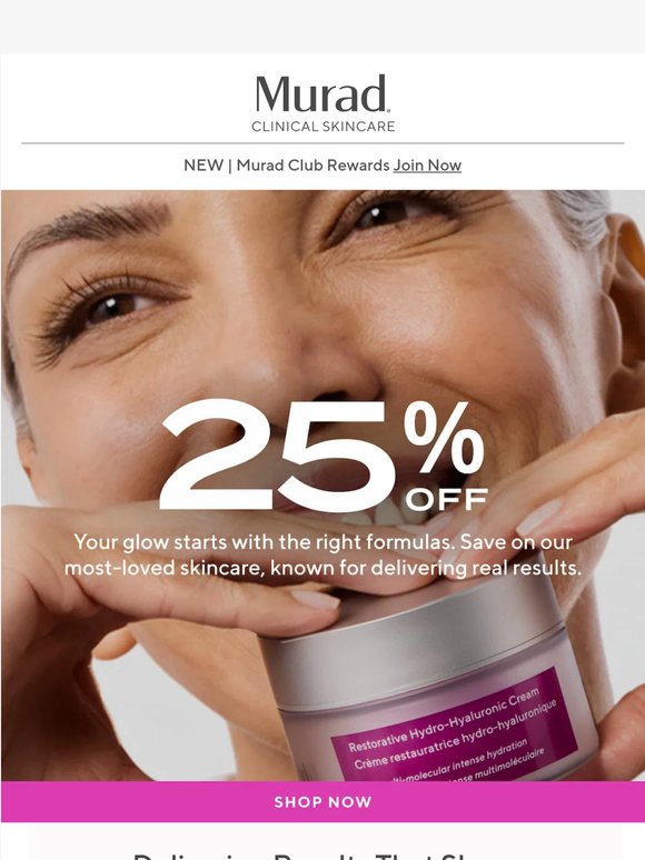 What Your Skin Has Been Waiting For — 25% Off
