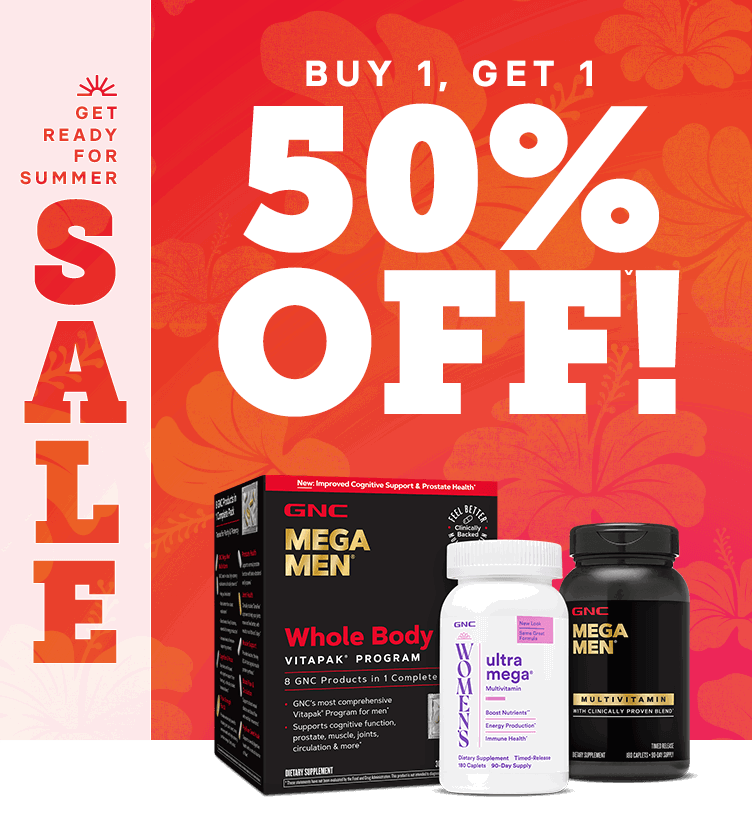 GET READY FOR SUMMER SALE BUY 1 GET 1 50% OFF