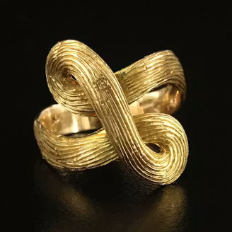 H Stern 18K Knot Ring