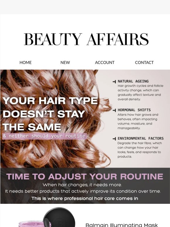 Did you know your hair type changes?