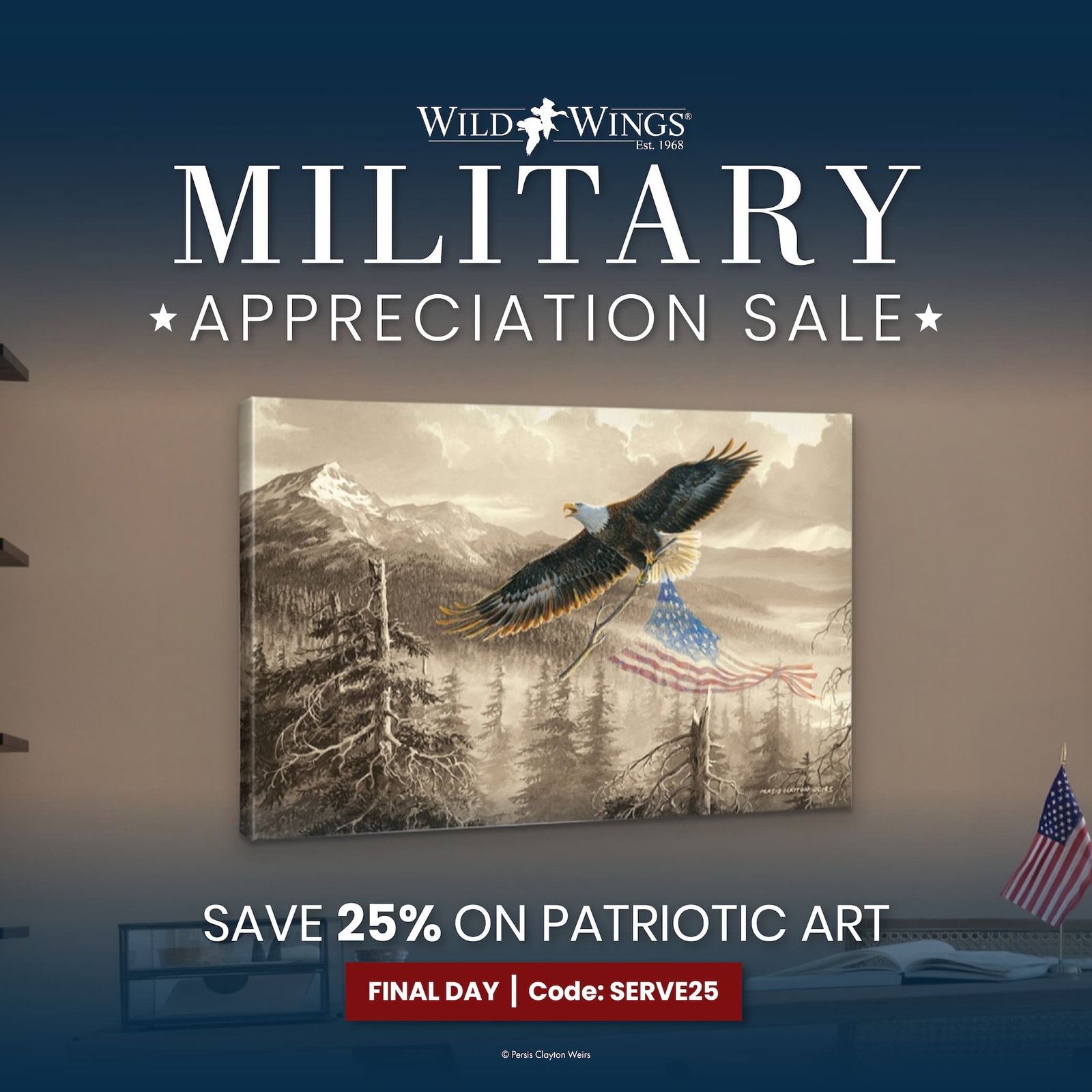 Military Appreciation sale