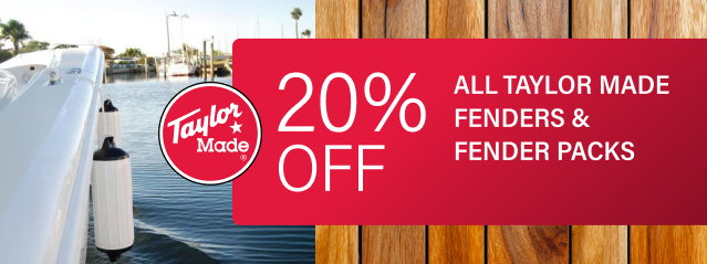 Taylor Made 20% All Taylor Made Fenders & Fender Packs - Shop Now