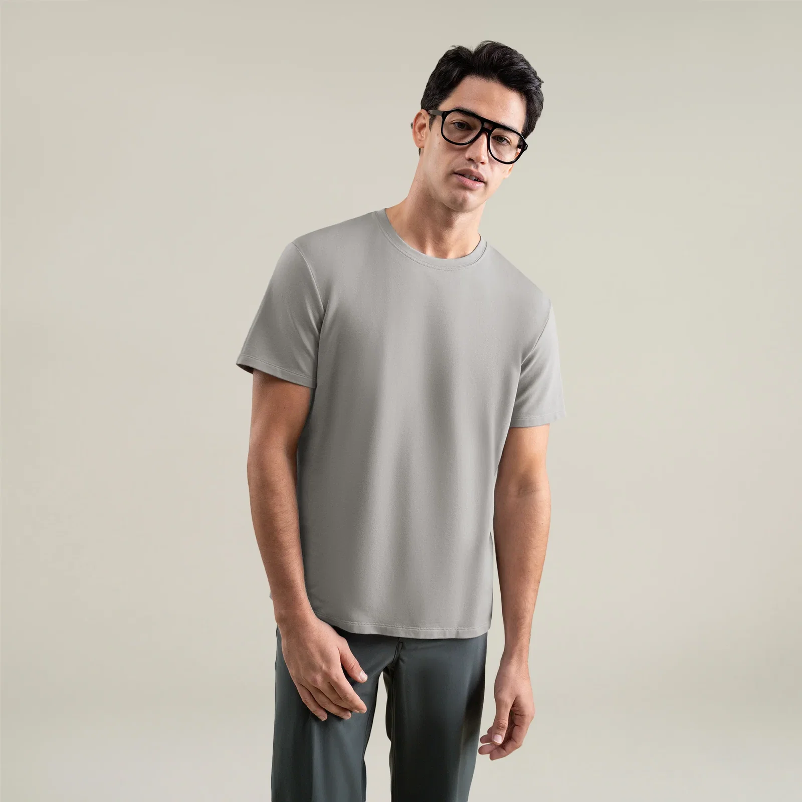 Image of Cumulus Crew T-Shirt - Frost Gray