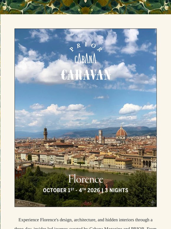 Discover Florence with Cabana & Prior