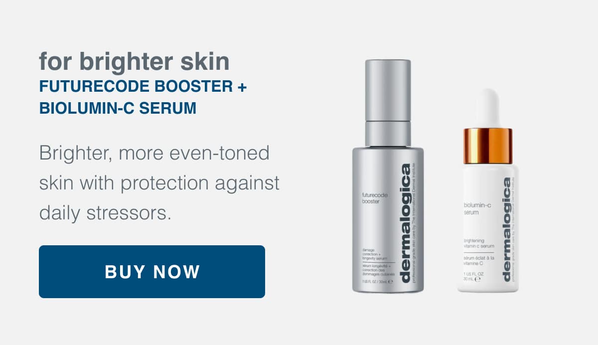 futurecode booster and biolumin-c serum