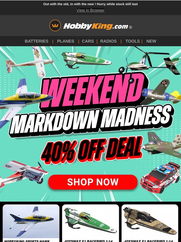 Embrace the weekend with our amazing deal! - Ends in 4 days