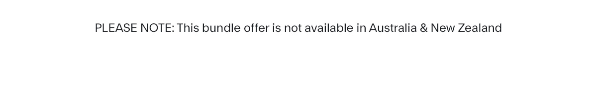 Not available in AUS or NZ