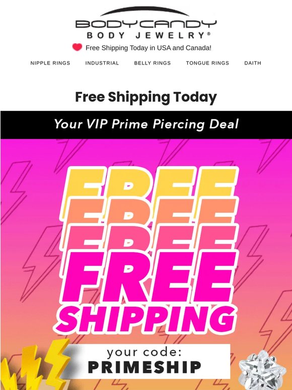 Don't pay for shipping... it's on us today!