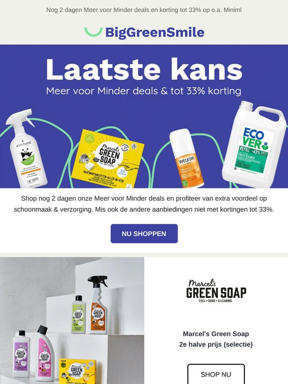 Laatste Kans ⏳ Meer voor Minder deals
