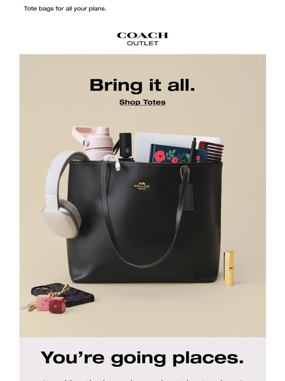 Designed to carry it all.