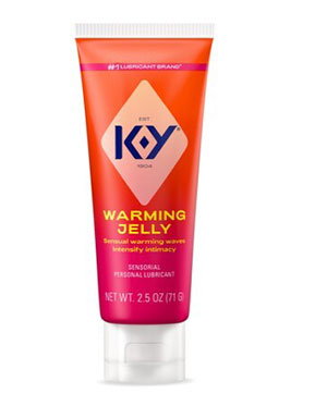 K-Y Warming Jelly Personal Lubricant - 2.5 oz.