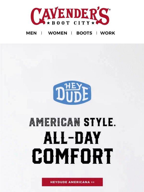 New HEYDUDE Americana