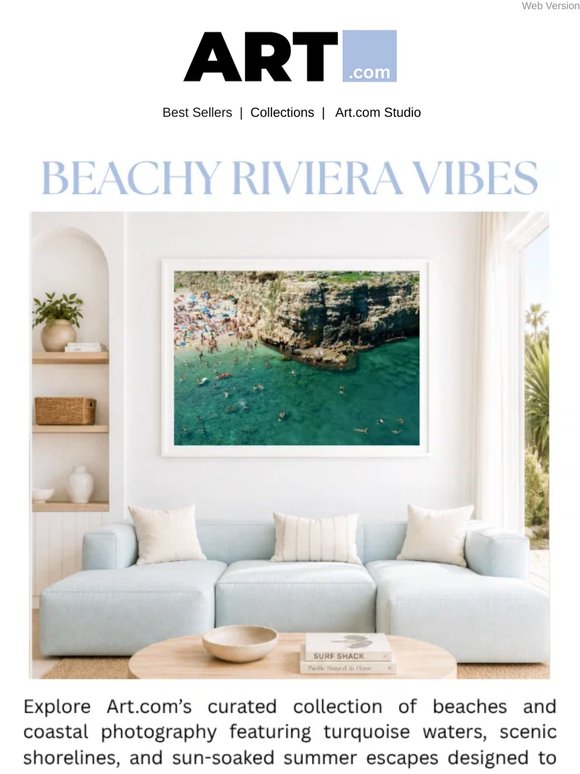 Beachy Riviera Vibes