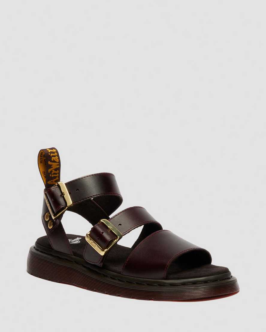 Image of Gryphon Atlas Leather Gladiator Sandals