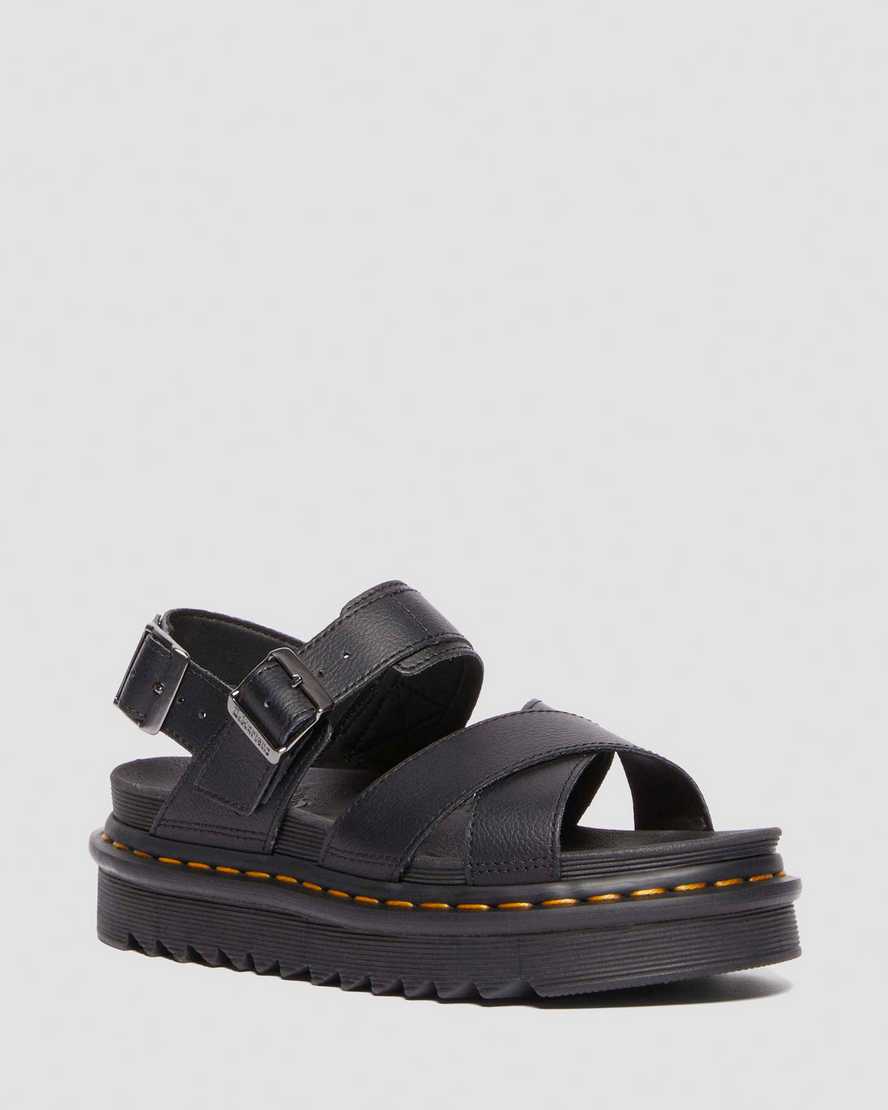 Image of Voss II Athena Leather Strap Sandals