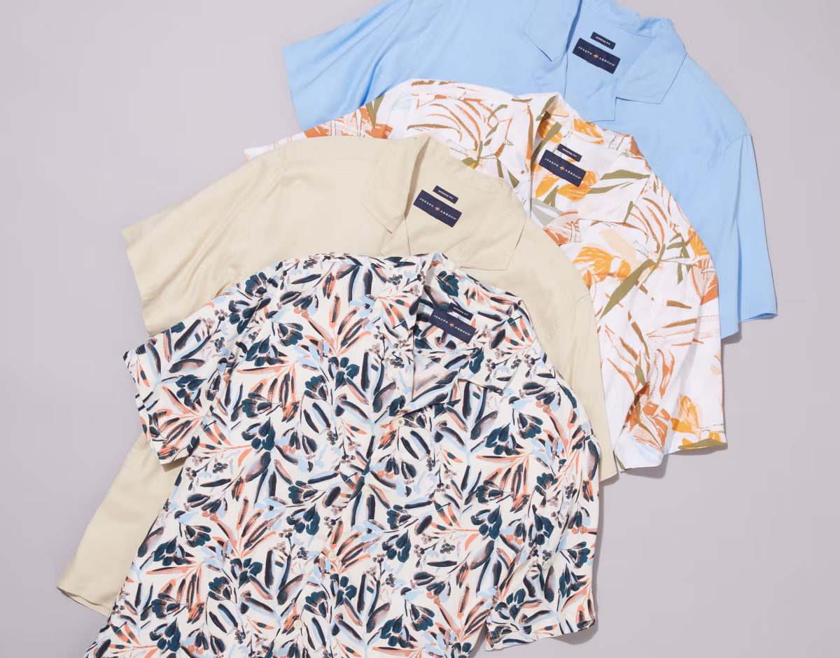 Casual Shirts Starting at $29.99 Reg. $39.99–$59.99