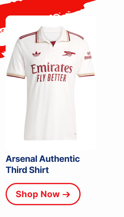 Arsenal Authentic Third Shirt